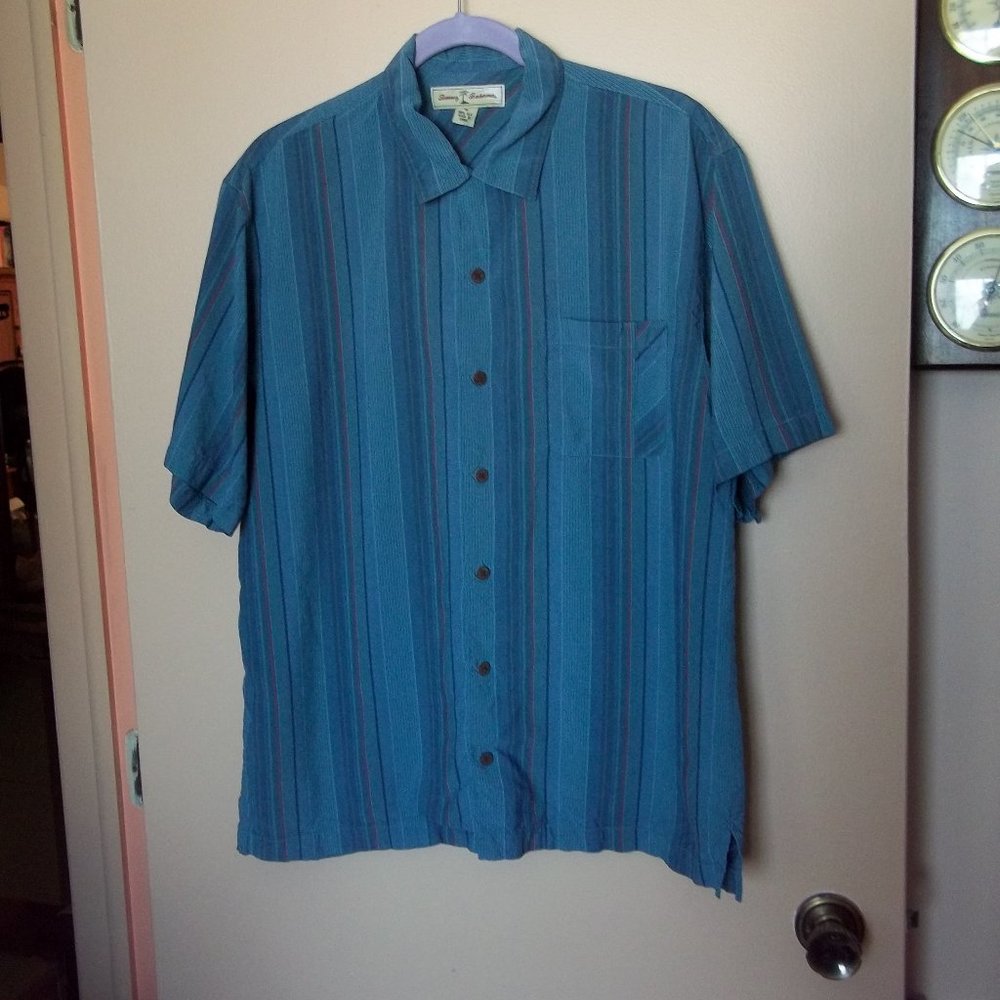 Tommy Bahama blue button down medium